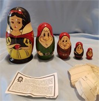 Snow White Russian Nesting Doll