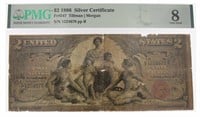 1896 Educational Series Two Silver Dollar Note