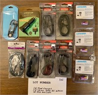 Chargers, batteries, cables