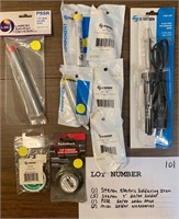 Soldering iron and accessories