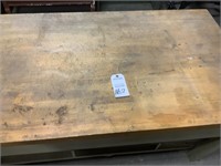 Heavy duty Table Or desk Metal with good wood
