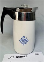 Corning Ware coffee pot