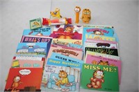 Garfield Collection Including Post Cards & Pez-Ec