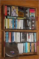 2 Trays of Assorted Cassettes
