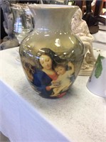 Mother and child vase