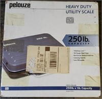 Pelouze Heavy Duty Utility Scale 250 lb Capacity
