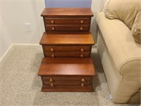 STAIR-STEP CHEST