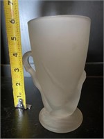 Nude Frosted Glass Mug