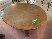 QUEEN ANNE WOOD COFFEE TABLE