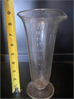 Vintage Glass Beaker