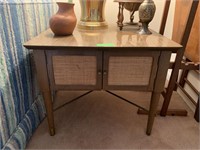 2PC VTG MID CENTURY END TABLES / CABINETS