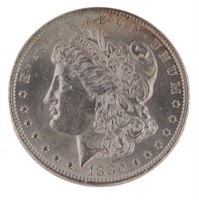 1880 Philadelphia Choice BU Morgan Silver Dollar