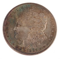 1884 Philadelphia BU Morgan Silver Dollar *Toned