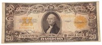 Series 1922 Large $20.00 Gold Coin Treasury Note