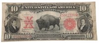 Series 1901 Large $10 Bison United States Note