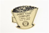 JAMES COAL COMPANY CARDBOARD SEWING GIVEAWAY