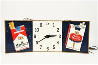 PHILLIP MORRIS MARLBORO KING SIZE CIGARETTES CLOCK