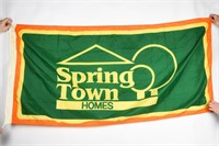 SPRING TOWN HOMES NYLON FLAG
