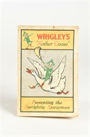 1938 WRIGLEY'S "MOTHER GOOSE"  SPEARMEN BOOKLET