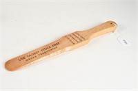 WRIGLEY'S GUMS USE OLDEST STOCK FIRST WOOD PADDLE