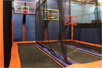 Basketball Trampoline Attraction, 3 Court