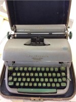 Vintage Remington typewriter in case