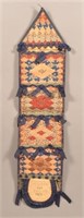 Antique Pennsylvania Patchwork Sewing Roll-Up.