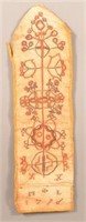 PA Late 18th Century Needlework Sewing Roll-Up.