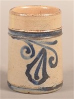 Antique Salt Glazed Stoneware Mug.