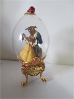 COLLECTIBLE FRANKLIN MINT BEAUTY AND THE BEAST