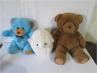 LOT OF 3 STUFFED TOYS-GENTLY USED