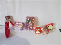 LOT COLLECTIBLE SMALL TOYS, ELF ON THE SHELF