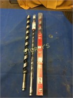 1", 1/2" & 7/8" Like New & New Drill Bits