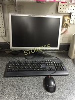 LG Monitor w/ Keyboard & Mouse