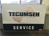 Tecumseh Tin Sign - 36 x 24