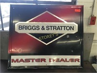 Briggs & Stratton Metal Sign - 35 x 30