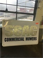 SCAG Commercial Movers Tin Sign - 36 x 24