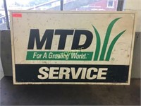 MTD Service Sign - 36 x 22