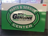 MTD Genuine Parts Tin Sign - 36 x 22