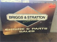 Briggs & Stratton Plastic Sign - 23 x 15