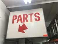 Dbl Sided Parts Hanging Sign - 30 x 24