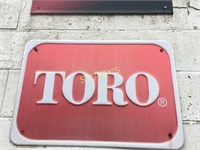 Toro Tin Sign - 26 x 18