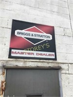 Briggs & Stratton Tin Sign - 35 x 30