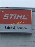 Stihl Sales & Service Illuminated Style Sign
