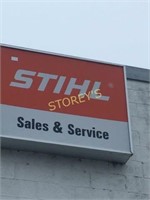 Stihl Sales & Service Illuminated Style Sign