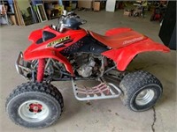 2000 RED HONDA 400-EX-Comes w/salvage title