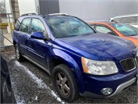 2006 BLUE PONTIAC TORRENT WITH 216,42X MILES