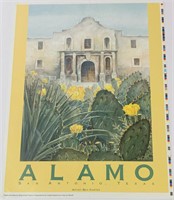 Alamo Art Poster