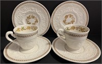 Wedgwood Cups & Saucers