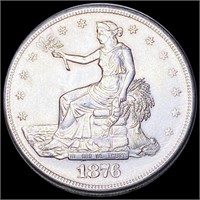 1876-S Silver Trade Dollar UNCIRCULATED
